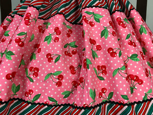Wrapped in cherries skirt