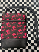 Load image into Gallery viewer, Barbie inspired fan art crossbody bag