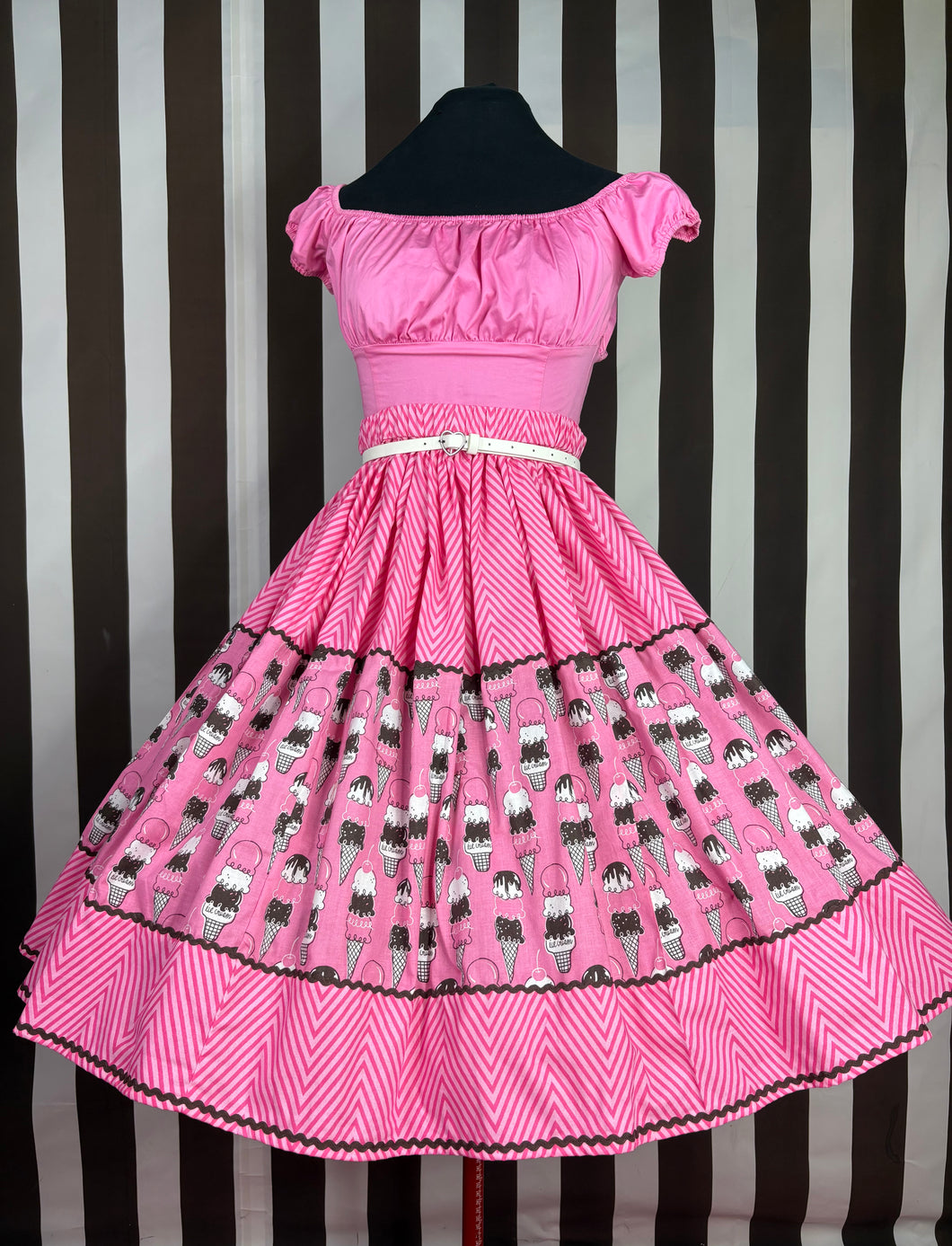 Pink ice cream skirt