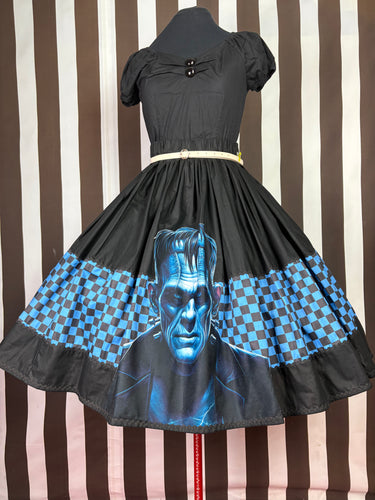 Blue Checkered Frankenstein skirt