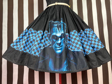 Load image into Gallery viewer, Blue Checkered Frankenstein skirt