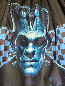 Blue Checkered Frankenstein skirt