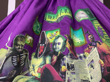 Load image into Gallery viewer, Beetlejuice waiting room fan art skirt