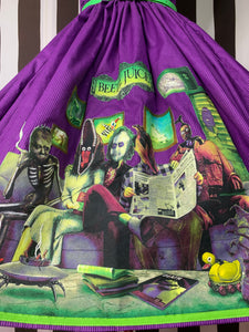 Beetlejuice waiting room fan art skirt