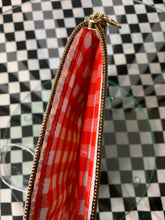 Load image into Gallery viewer, Vintage chocolate advertising wristlet bag