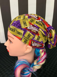 Wonka golden ticket fan art slouchy hat