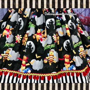 Pooh & friends trick or treat Halloween skirt