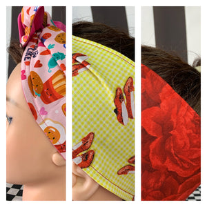 Cute themed wired headbands