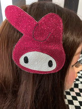 Load image into Gallery viewer, Hair clip My Melody fan art