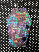 Load image into Gallery viewer, Comic beetle juice fan art mini coffin purse