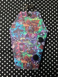 Comic beetle juice fan art mini coffin purse