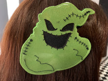 Load image into Gallery viewer, Hair clip Oogie Boogie fan art