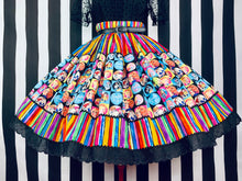 Load image into Gallery viewer, Barbie and Ken vintage fan art skirt
