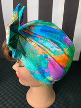 Load image into Gallery viewer, paint splatter head wrap