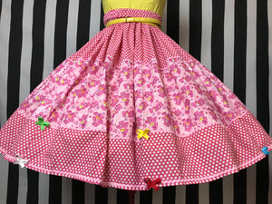 cheer bear one of a kind skirt