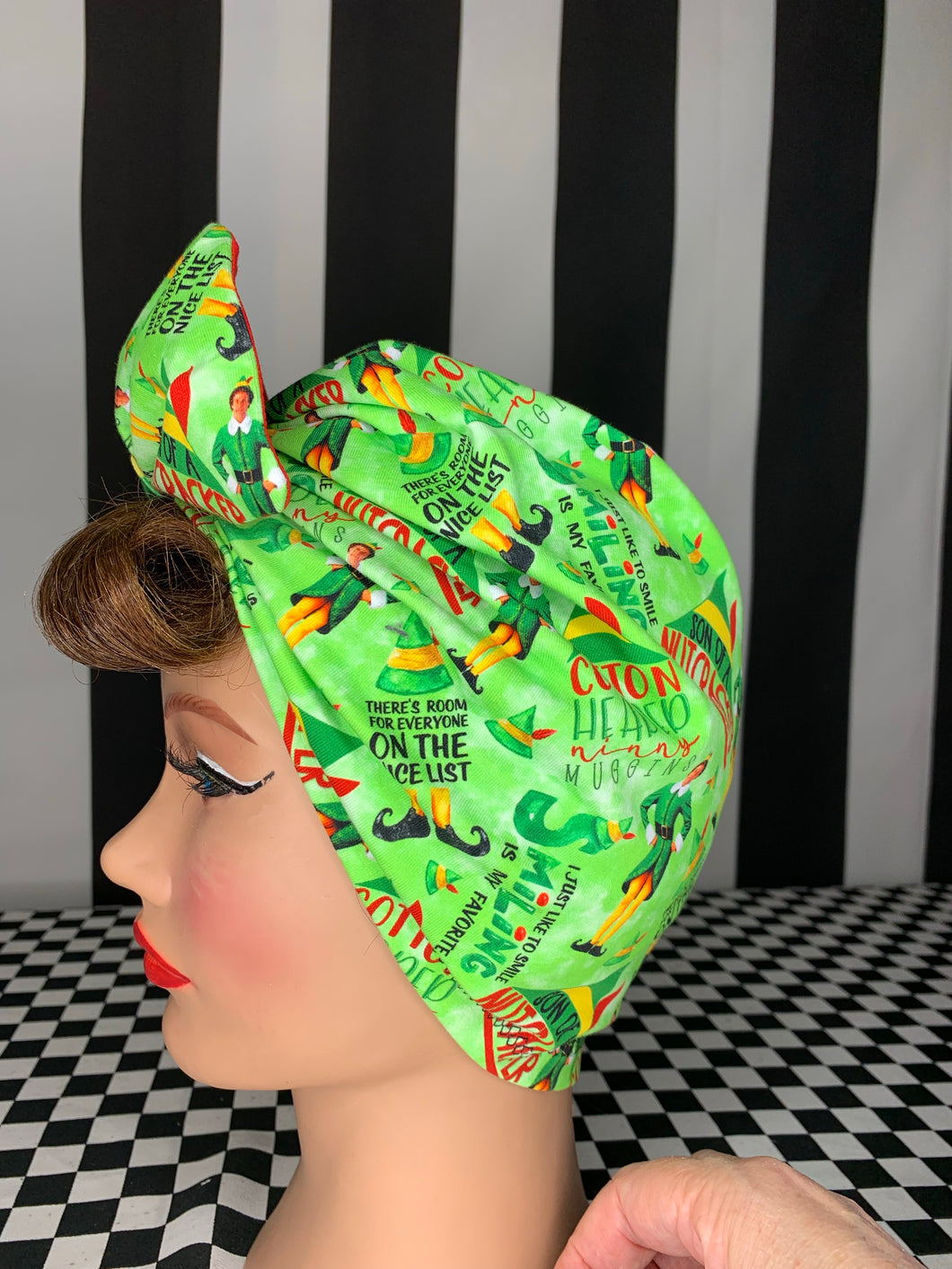 Christmas Elf head wrap