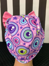 Load image into Gallery viewer, Pink eyeballs head wrap