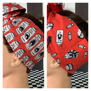 Hair styling themed wired headbands