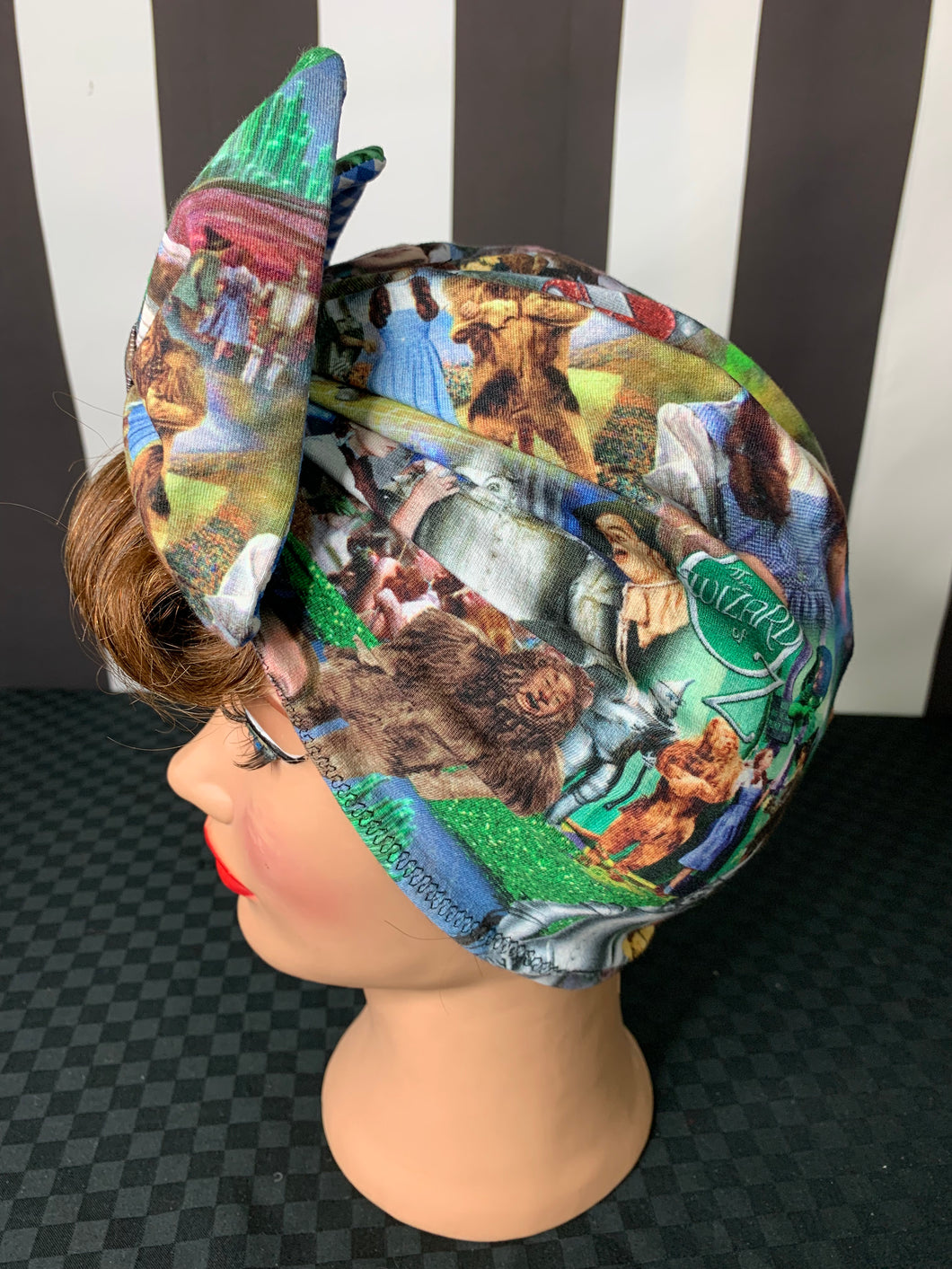 Wizard of Oz fan art print head wrap