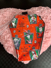 Load image into Gallery viewer, NBC fan art orange wristlet bag